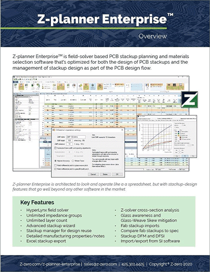 Z-planner Enterprise™ Datasheet